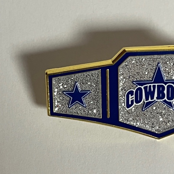 Dallas Cowboys Championship Belt Hat Pin Hats Bag Football Fitted New Era Sports - Picture 2 of 8